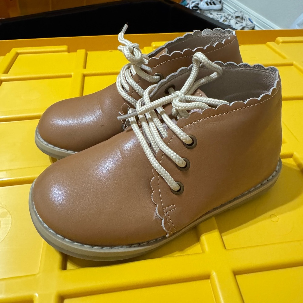 Tan Kids SweetHoney Ankle Boots